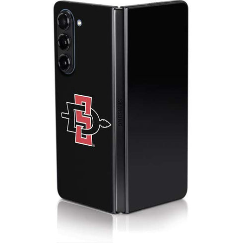 San Diego State University Aztecs Logo Galaxy Z Fold5 5G Skin